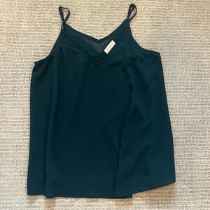 Tag off but never worn green tank